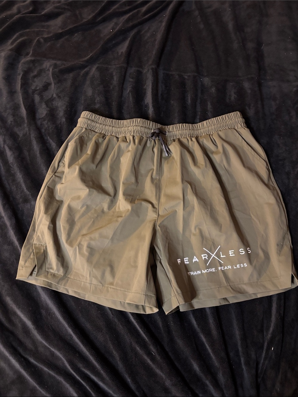 Men's Athletic Shorts in Olive